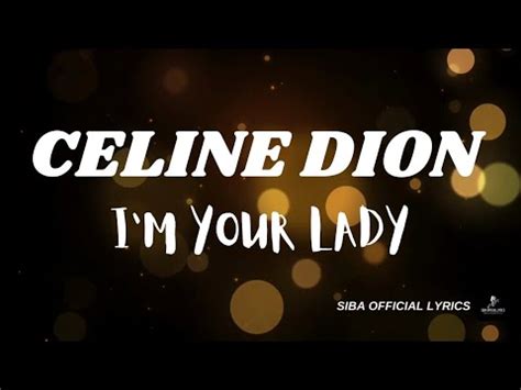 i'm your lady lyrics.